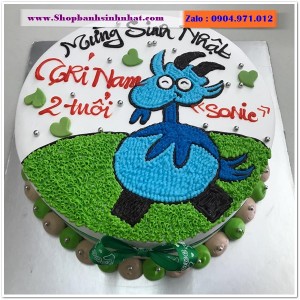 Bánh Sinh Nhật Con Dê - YK01